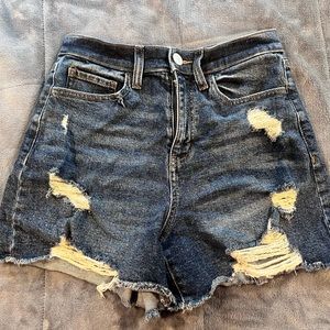 Denim shorts, size 5, great condition